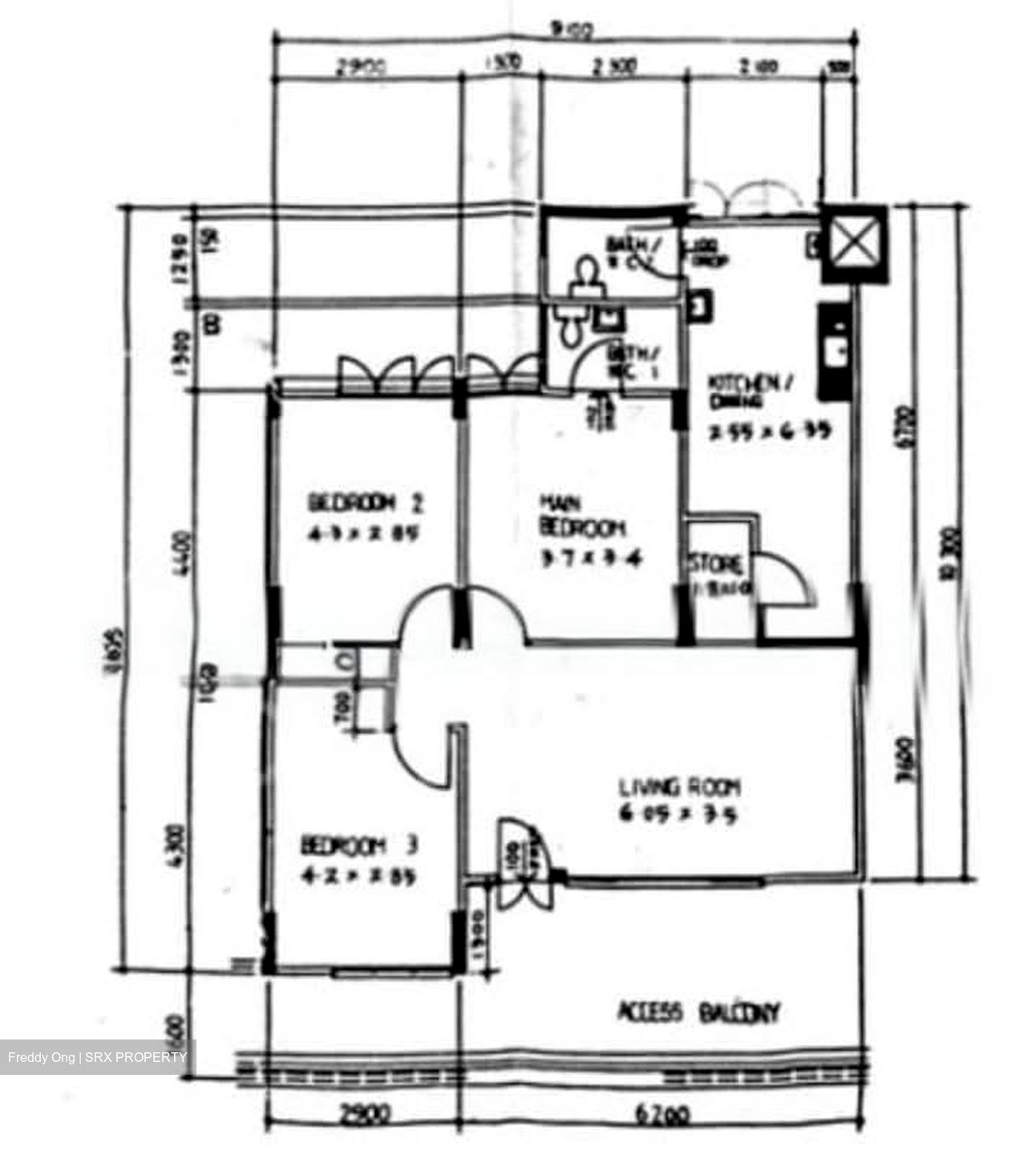 Blk 170 Bedok South Road (Bedok), HDB 4 Rooms #544711621